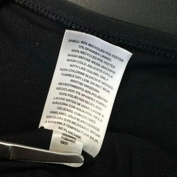 Art Class kids girls Size Large 10/12 One Piece Swimsuit Black Gold Animal Print - Picture 5 of 9